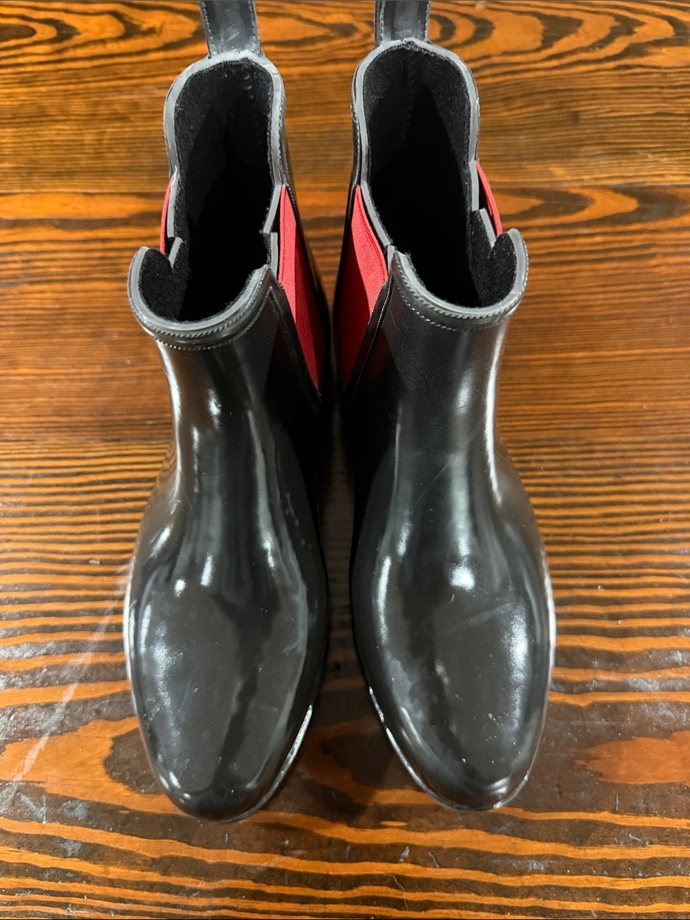 LAUREN Ralph Lauren Women's Tally Short Rubber Rain Boot Ankle size 8
